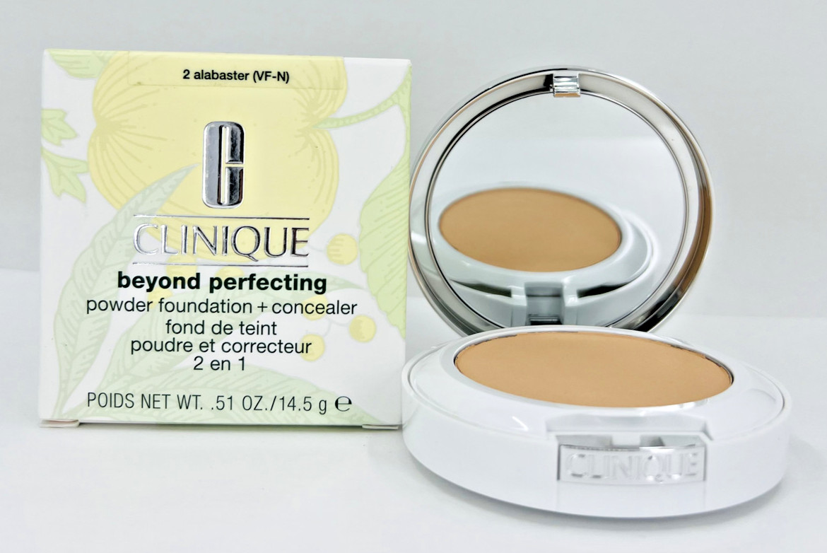 Clinique Beyond Perfecting Powder Foundation+Concealer CHOOSE SHADE -.51oz/14.5g