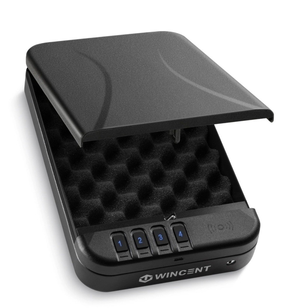 WINCENT Pro Elite RS2 RFID Portable Quick Access Biometric Gun Safe