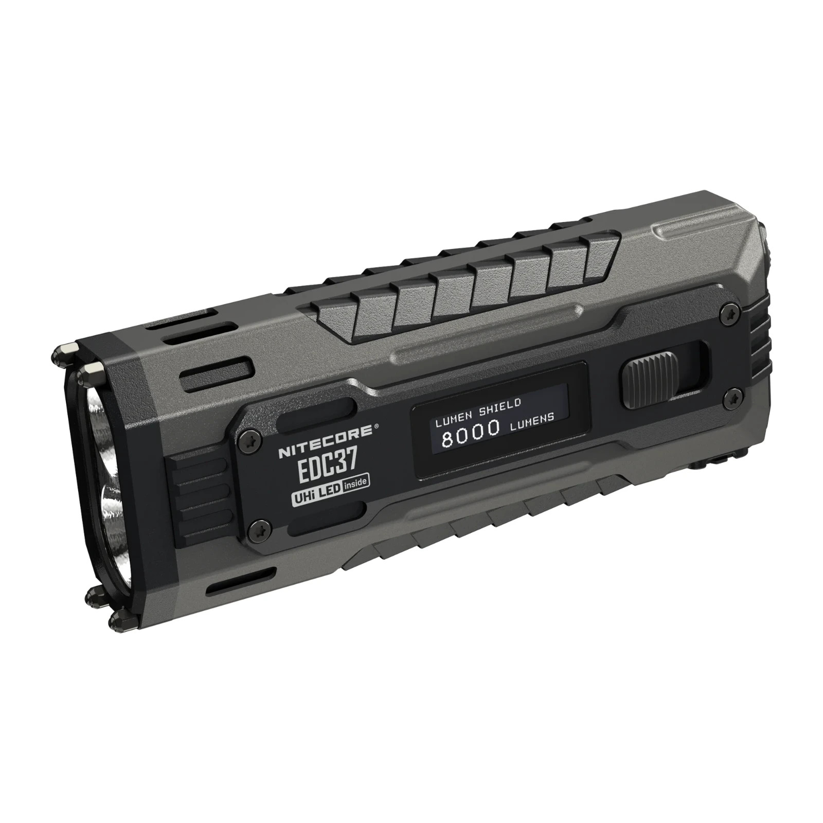 Nitecore EDC 37 Slim Flashlight Rechargeable Resistant Anti-Slip 8000 Lumens