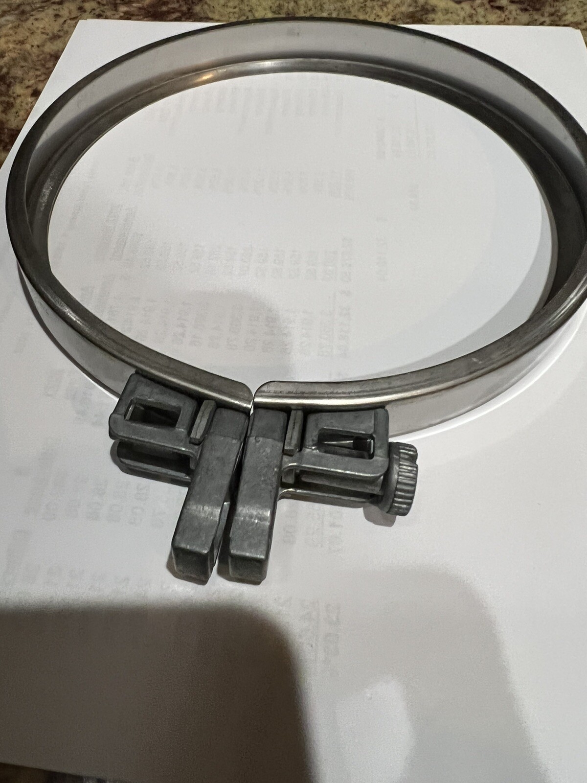 MEA Screw Meter Ring Stainless Steel