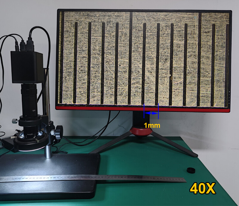 1000X 2000X Coaxial Parallel Light Microscope Indusry Camera C-Mount Lens 0650