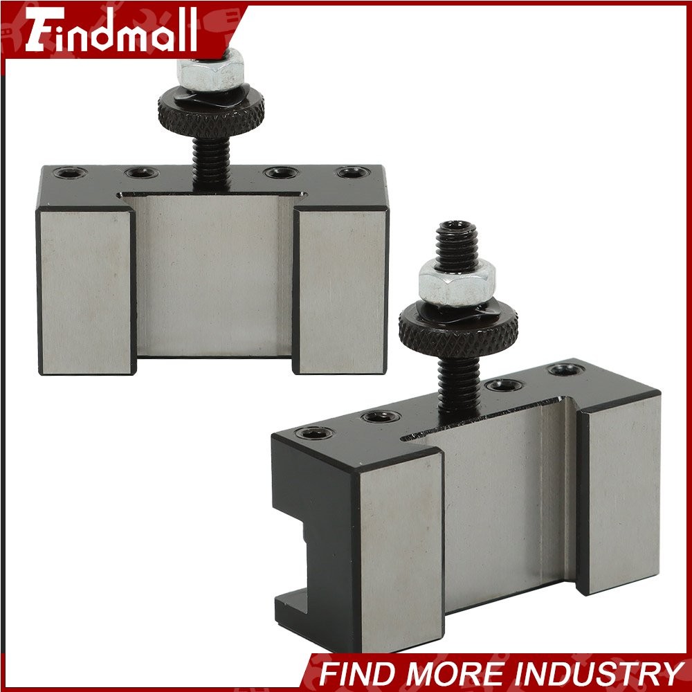 Findmall 2Pcs OXA #1 Turning & Facing Lathe Tool Post Holder OXA 250-001