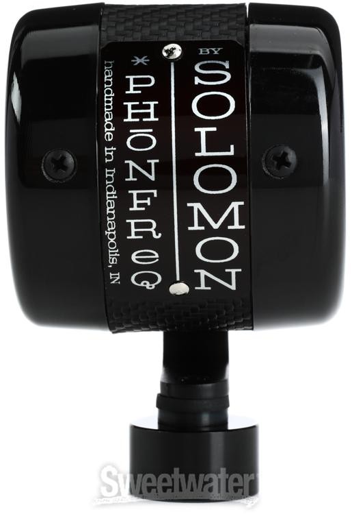 Solomon PhonFreq Telephone-style Dynamic Microphone - Black