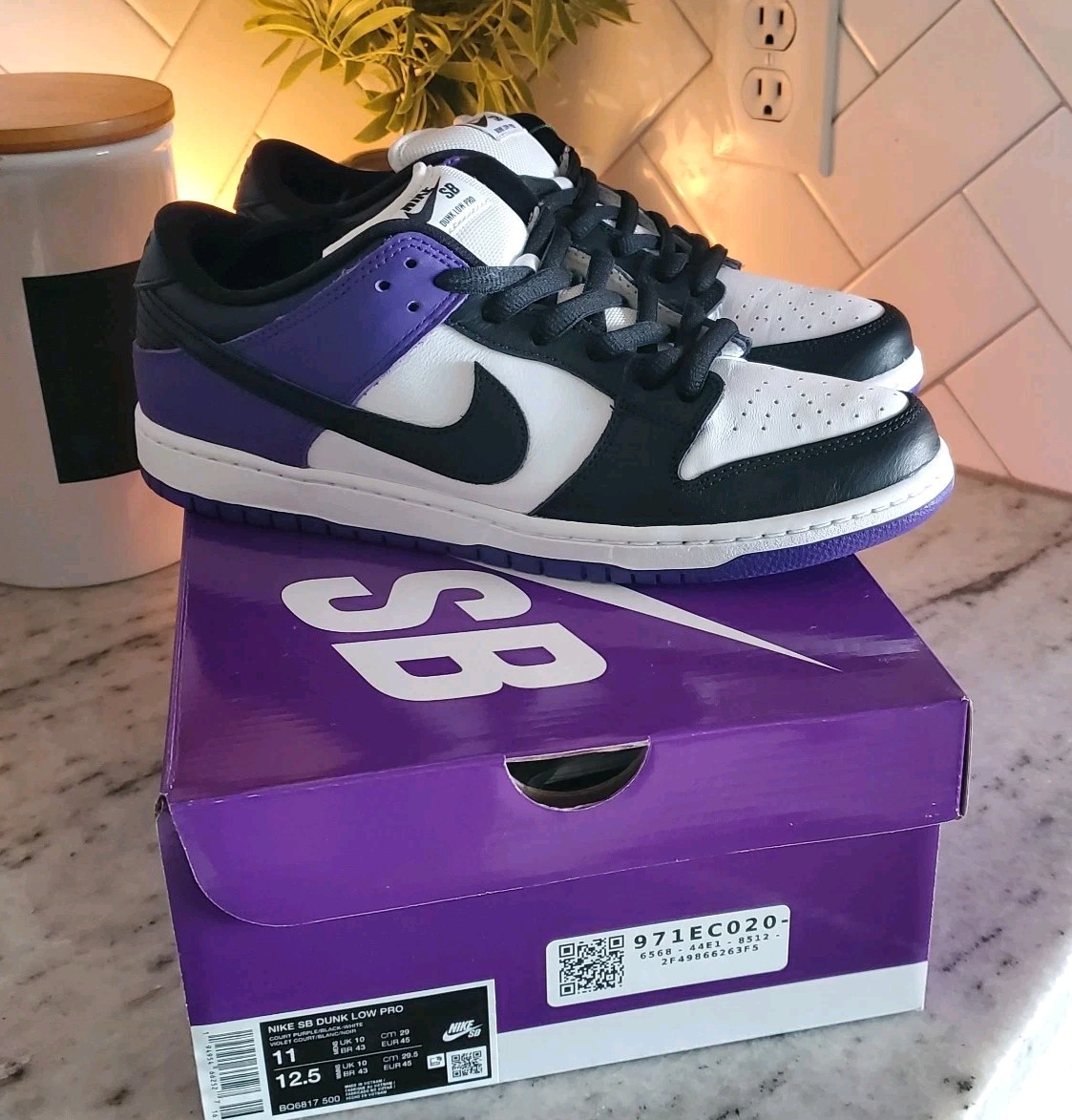Size 11 - Nike Dunk SB Low Court Purple