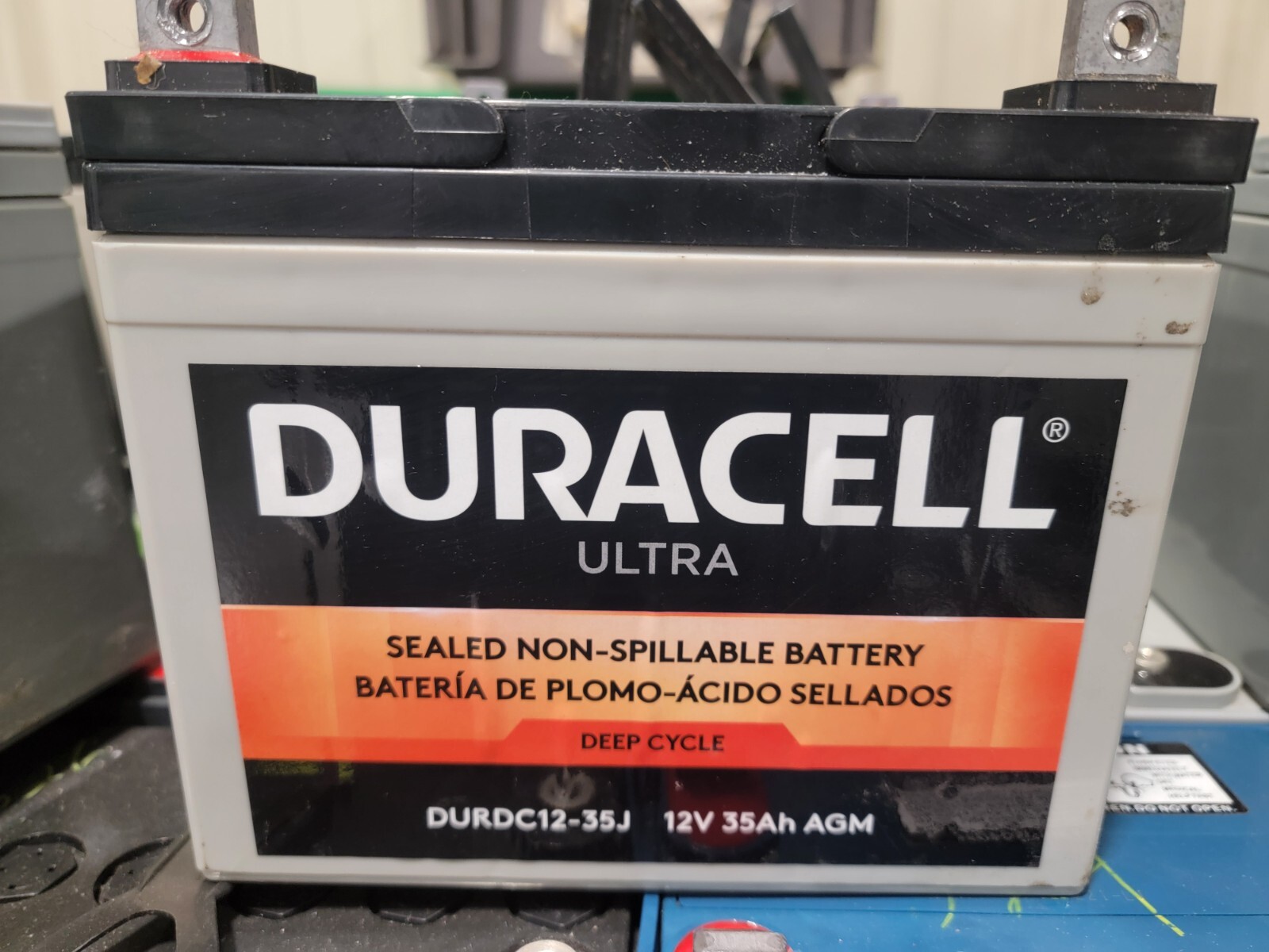 Duracell  Ultra  12V  35Ah  Battery DURDC12-35J