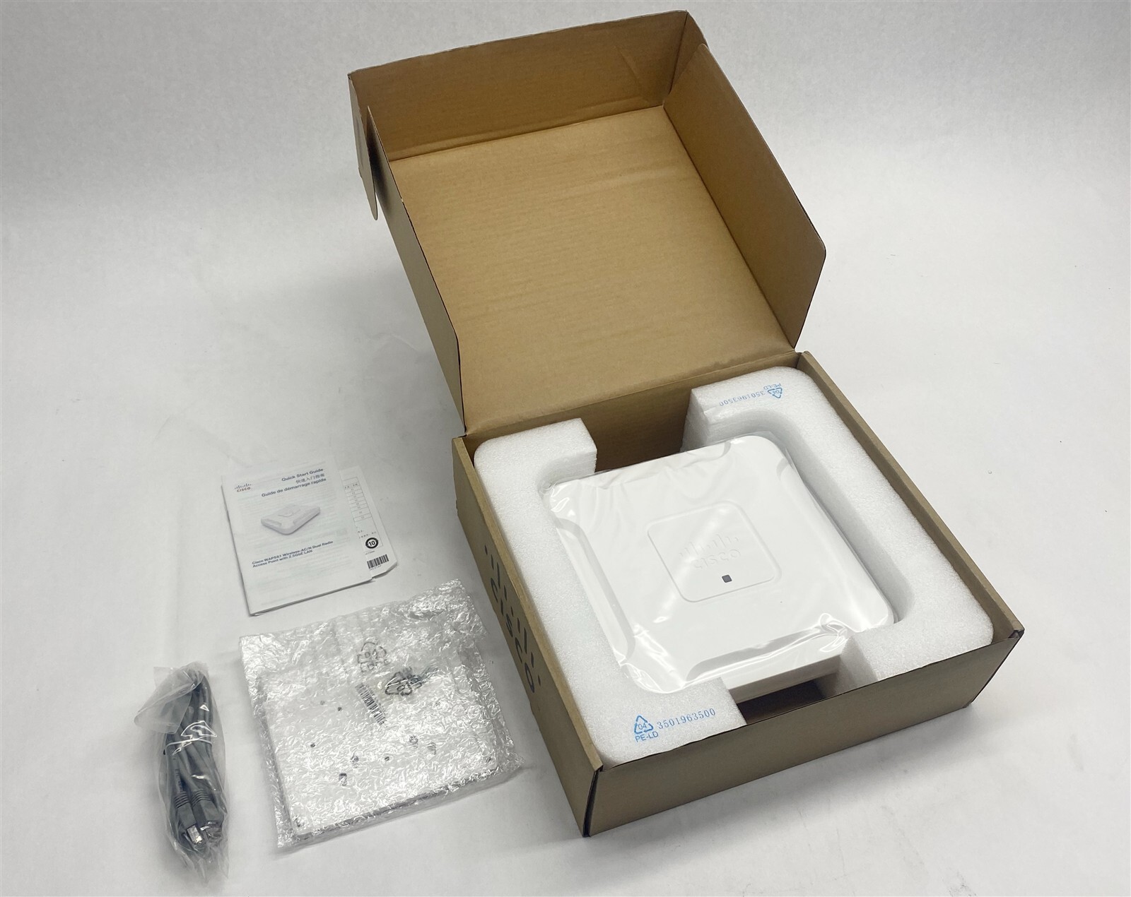 Cisco WAP581 Wireless-AC/N Dual Radio Access Point 2.5GbE LAN WAP581-A-K9 New