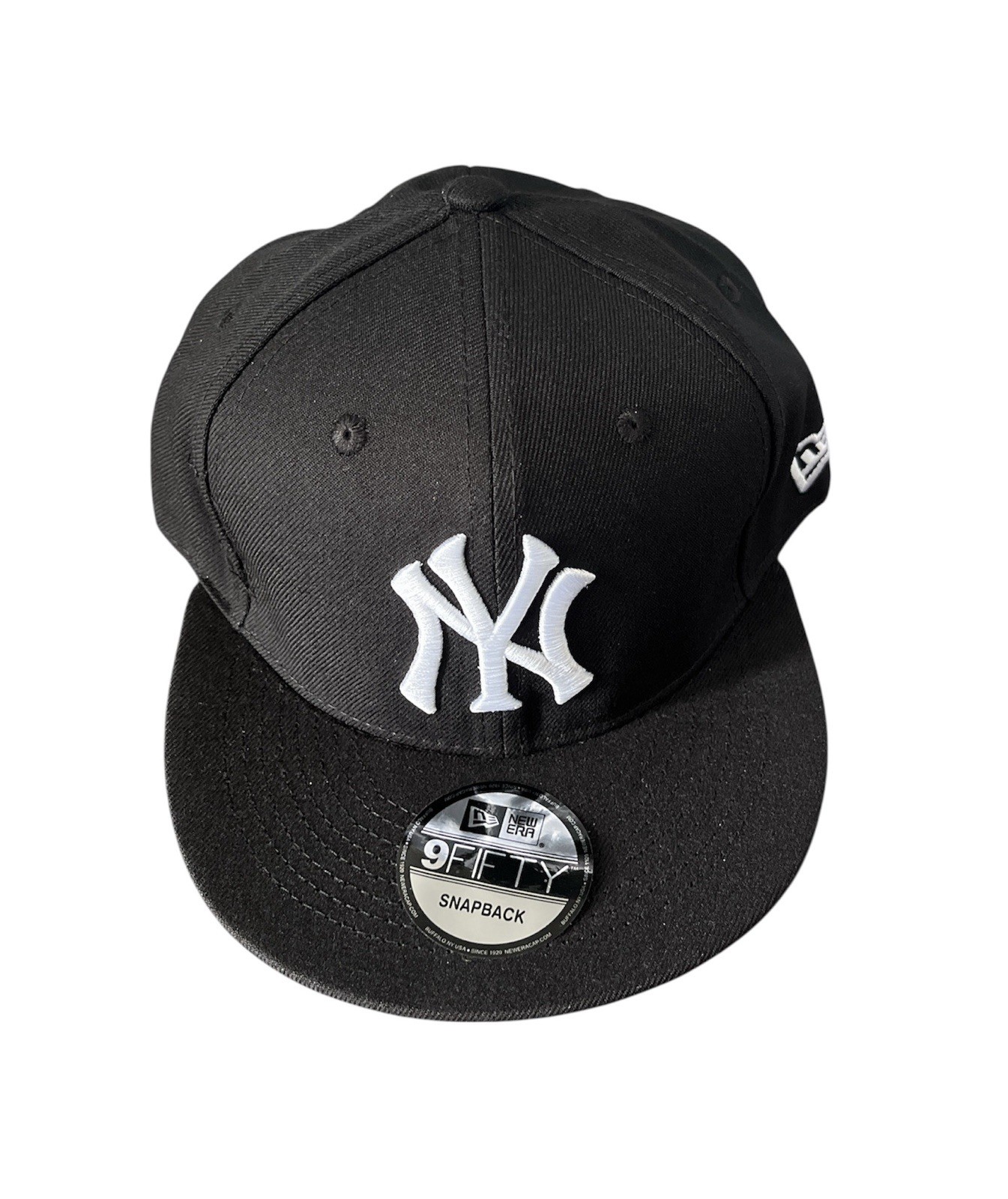 New York Yankees 9Fifty New Era SnapBack Hat Black & White Adjustable