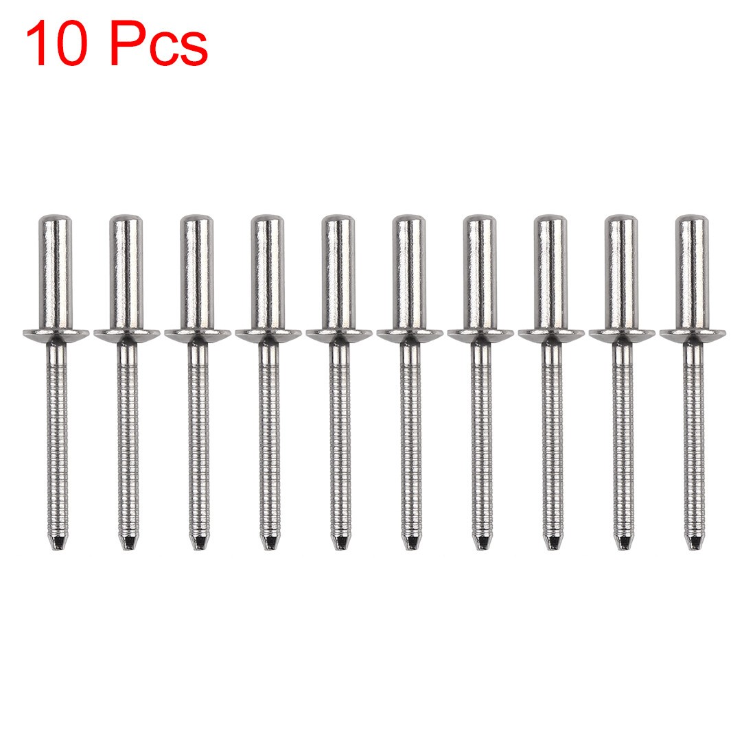 10pcs 4.8mm x 16mm 304 Stainless Steel Round Head Closed End  Rivet for Car