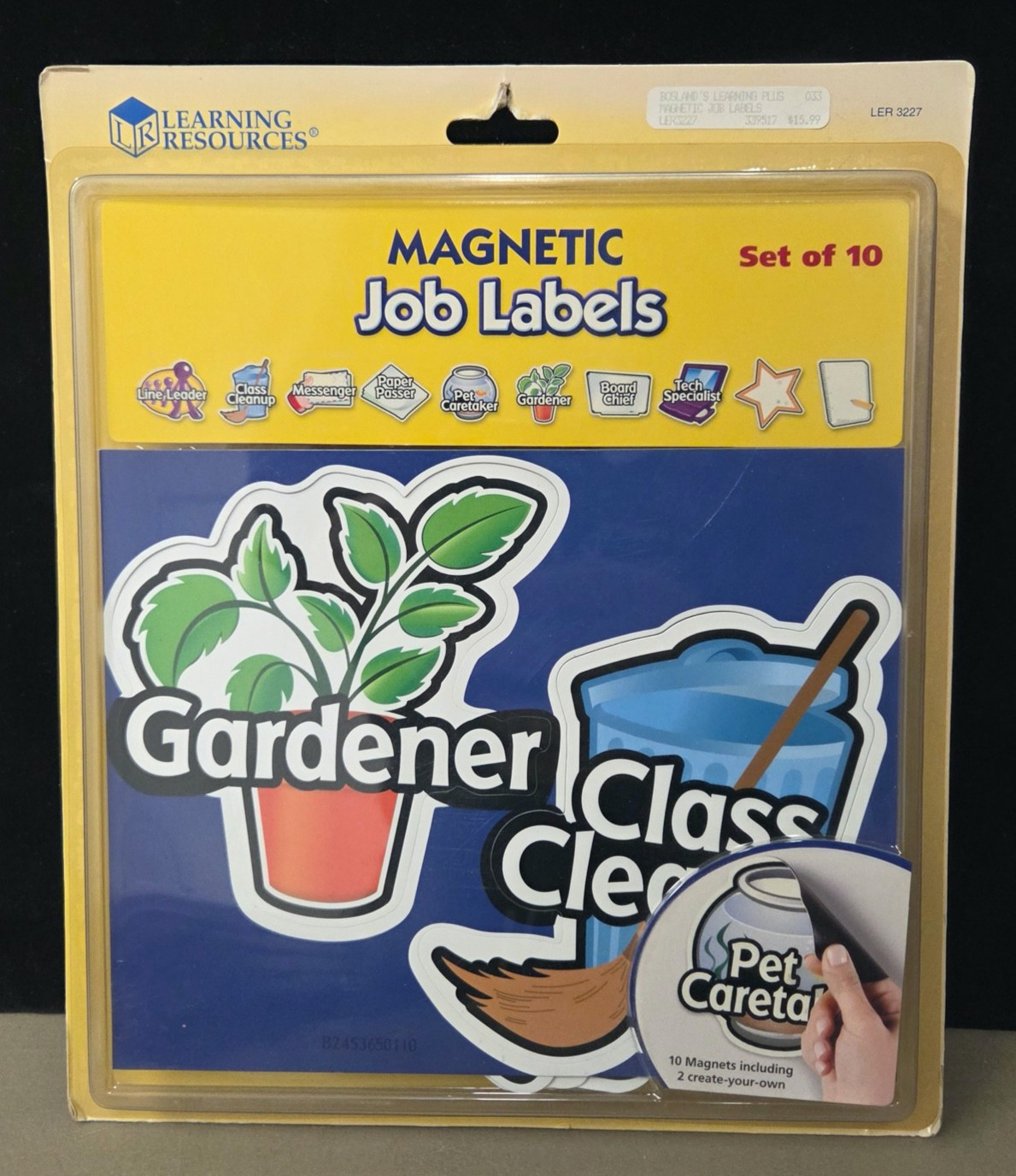 Learning Resources Magnetic Job Labels- Set of 10