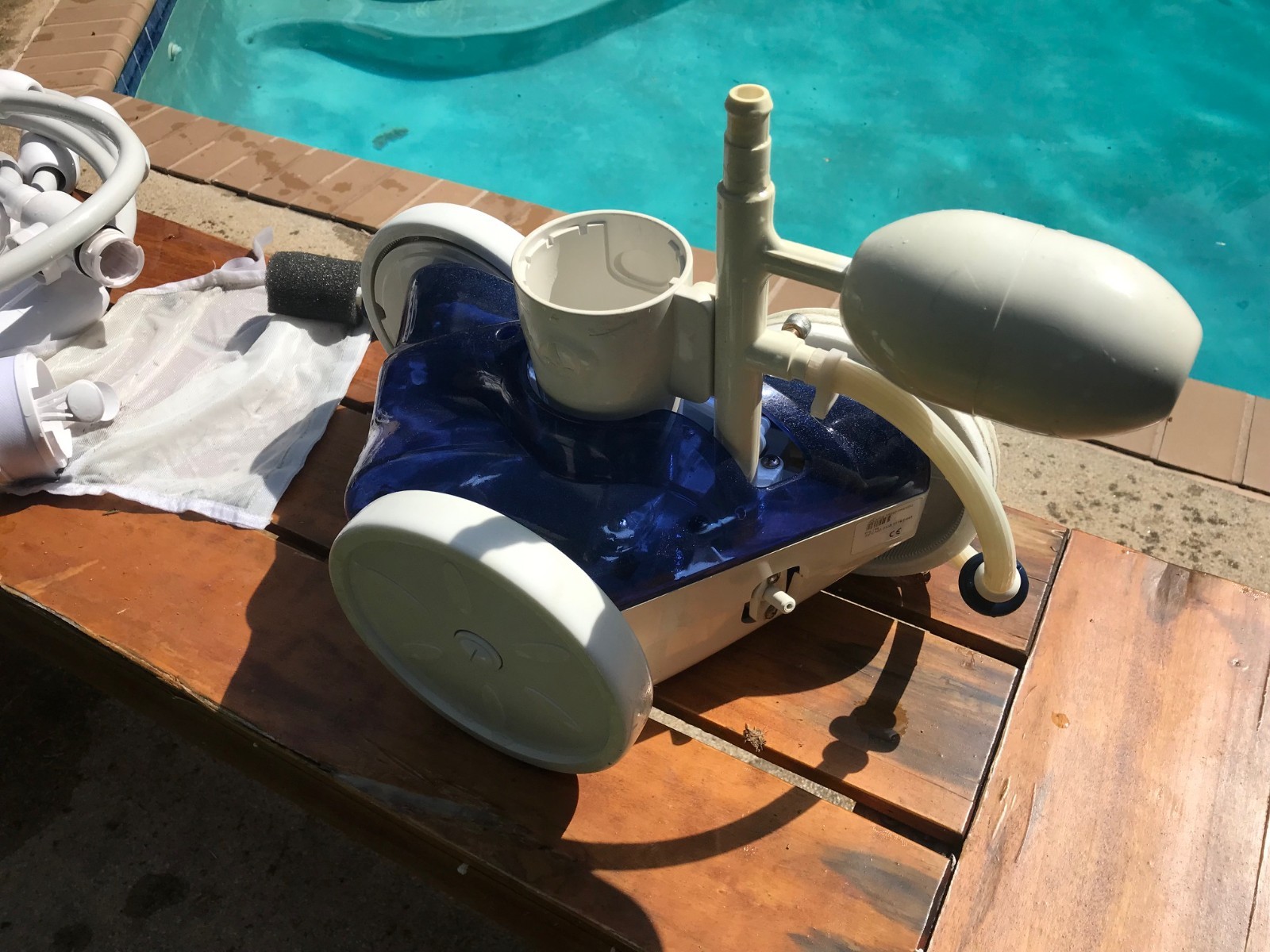 Polaris Vac-Sweep 280 Pressure Pool Cleaner OEM.  With Hoses - Complete