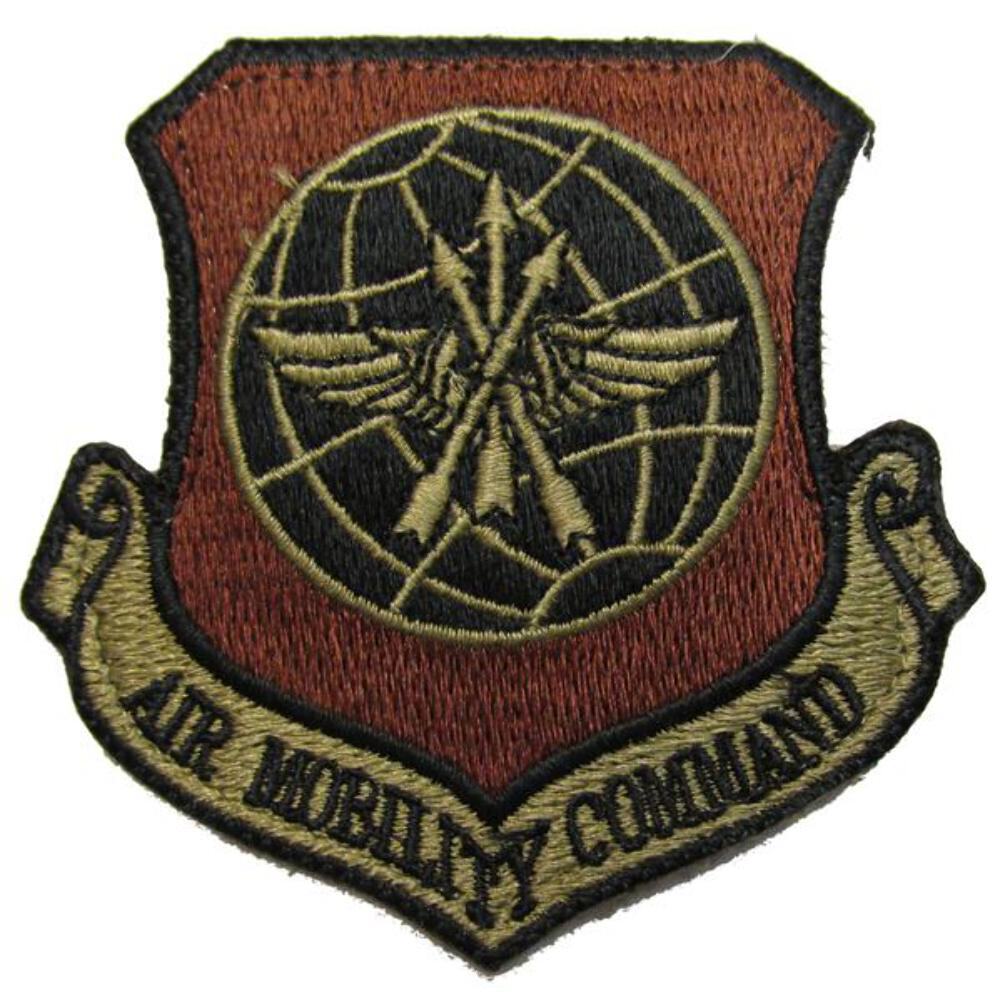 Air Force Air Mobility Command OCP Patch - AMC Spice Brown