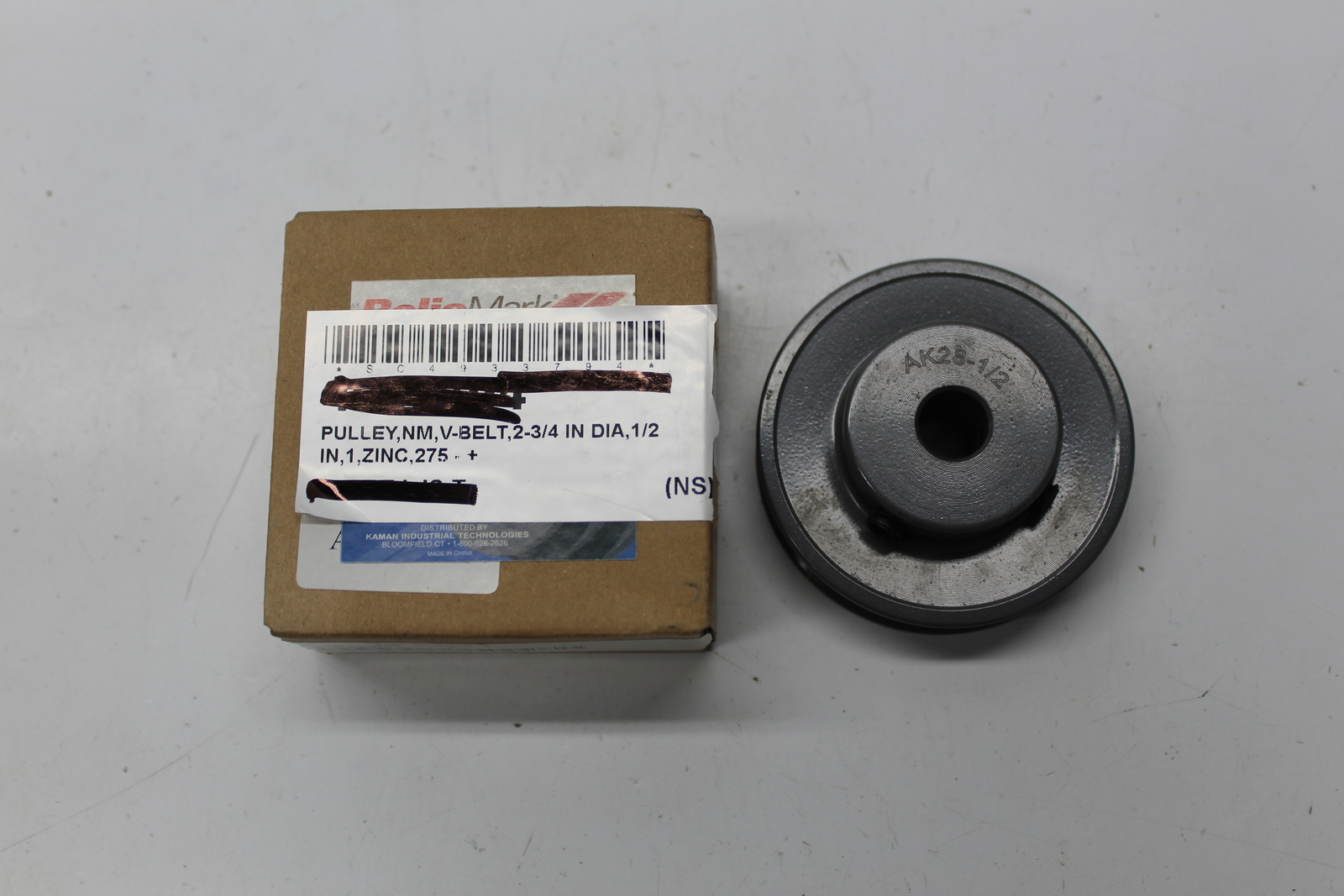 INDUSTRIAL SPARE AK28-1/2 PULLEY NSMP