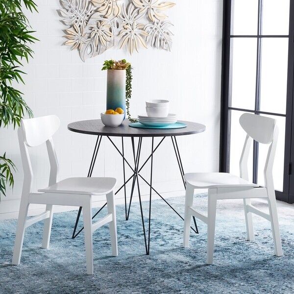 Safavieh LUCCA RETRO DINING CHAIR, Reduced Price 2172726133 DCH1001K-SET2