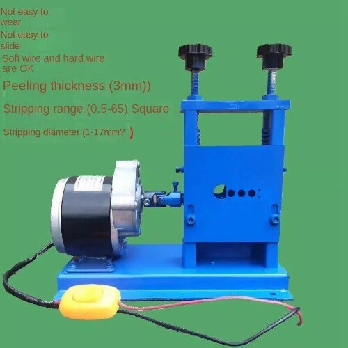 Waste Wire Stripping Machine Home Small Cable Wire Stripping Machine Automatic