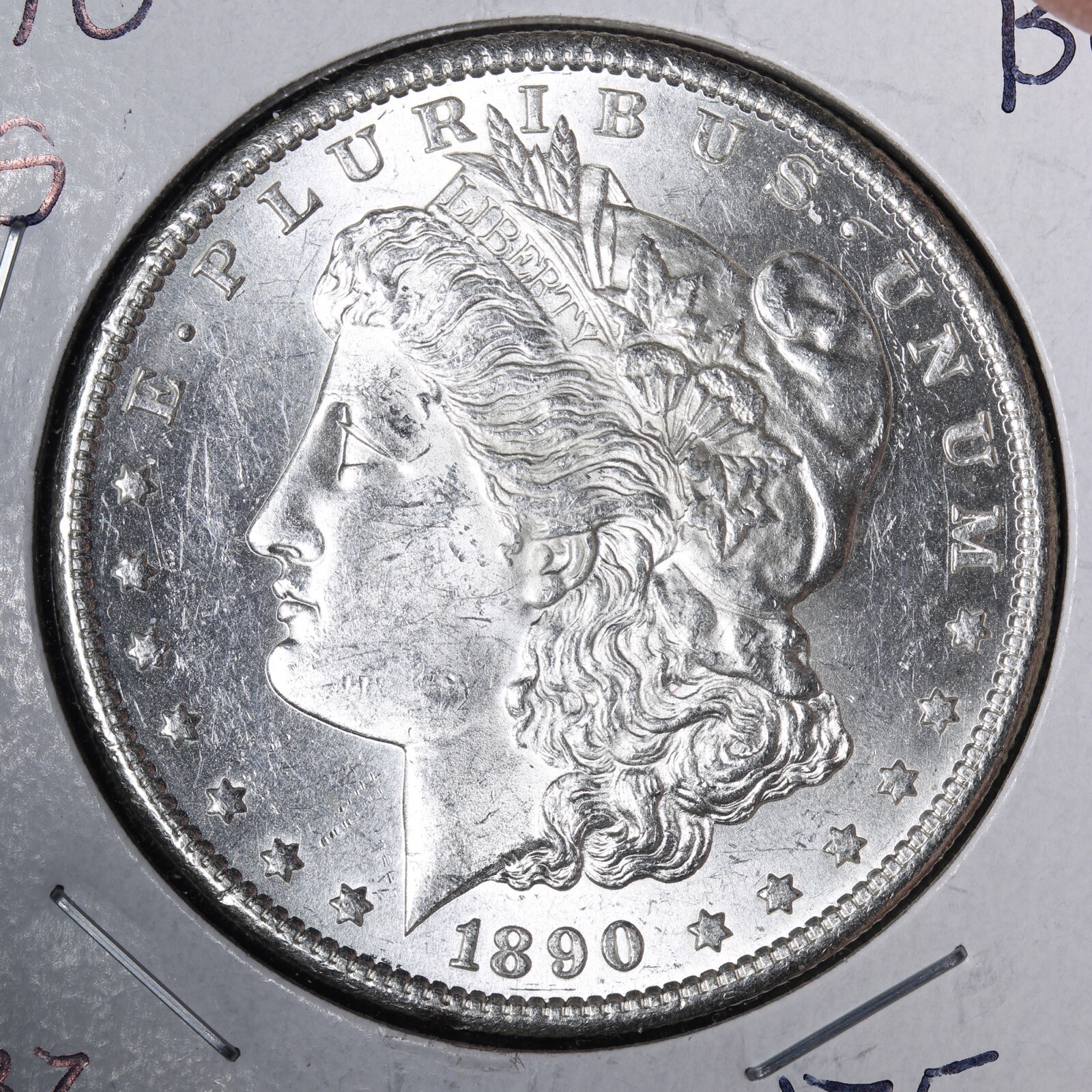 1890-S Morgan Silver Dollar CHOICE BU UNCIRCULATED MS See Video! E736 ABZ