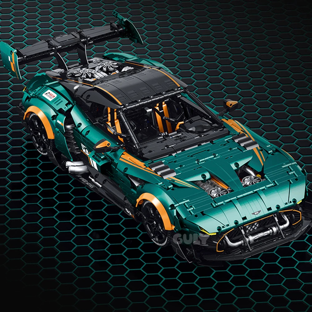MOC Aston Martin Vulcan Building Blocks Toy Model Birthday gift Set 3794pcs