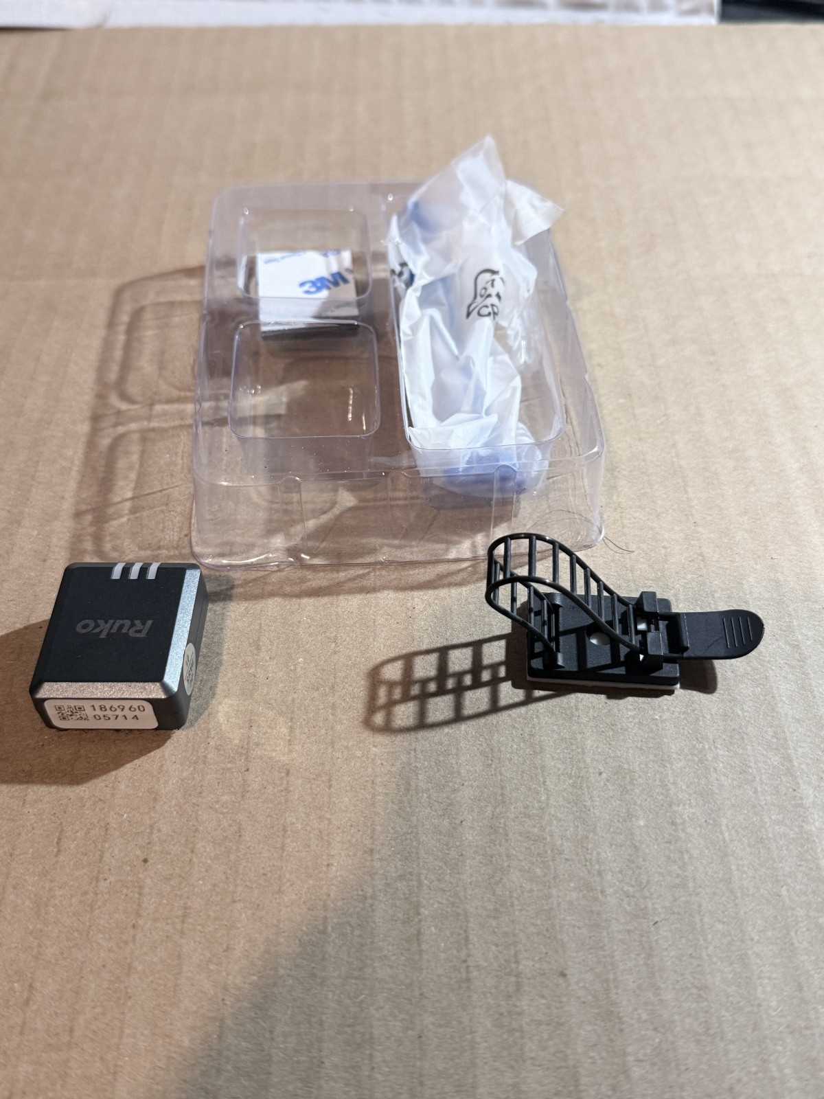 Ruko GPS Tracker Finder Lightweight FAA Module Buzzer w/ 3M Mounting Accessories