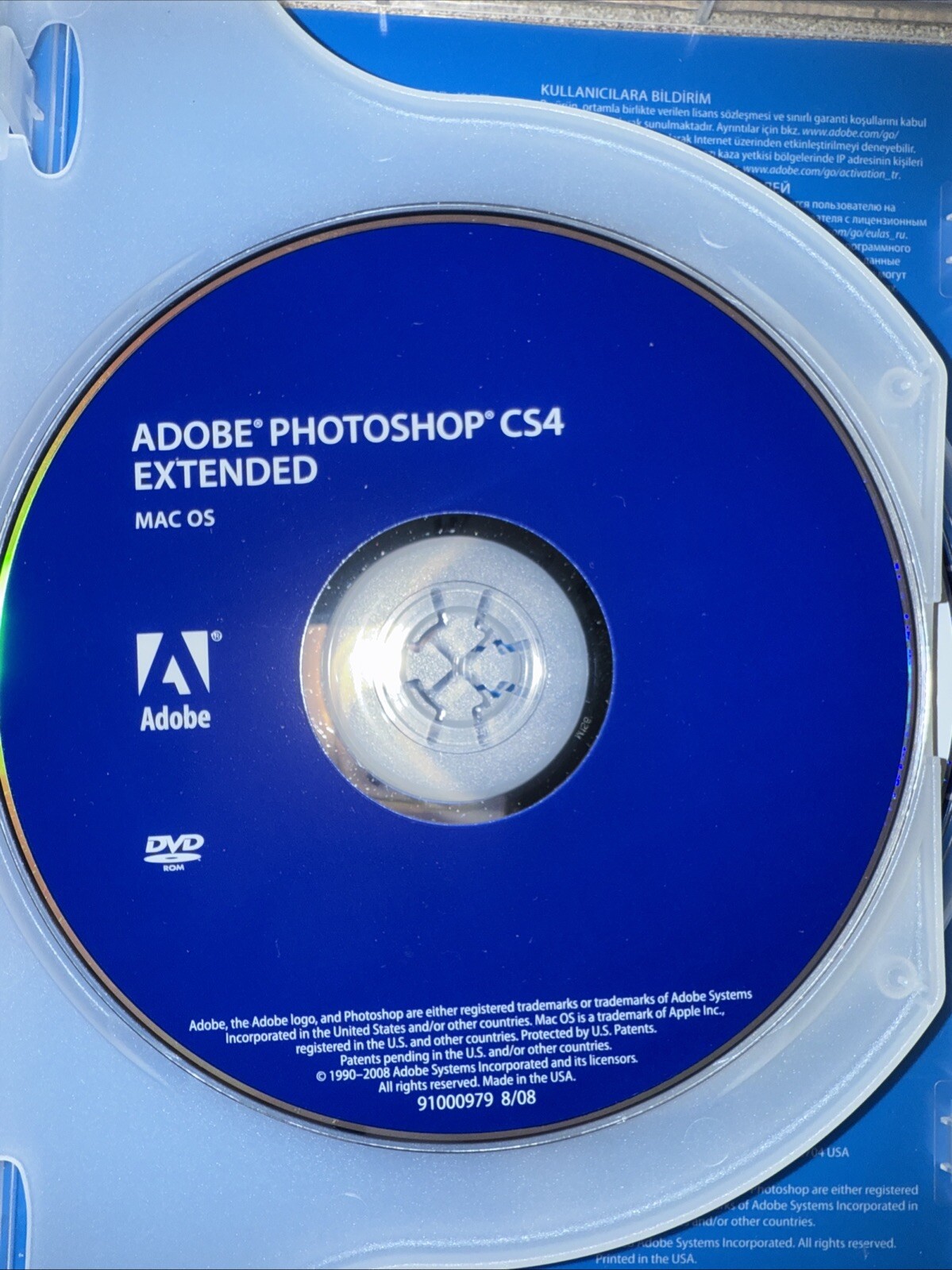 Adobe Photoshop CS4 Extended Edition for Mac OS No Code