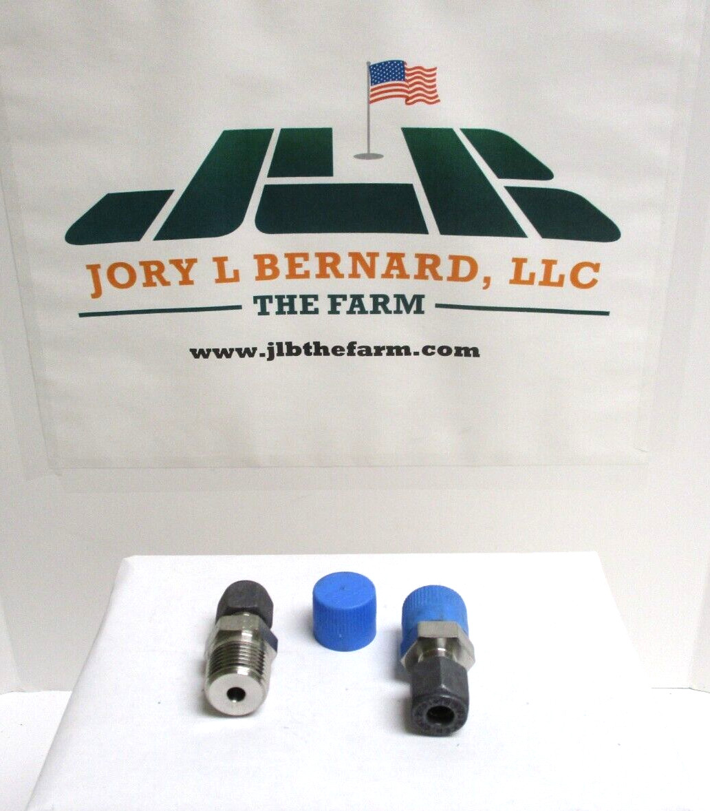 SSP, 1/4" TUBE x 3/8" MNPT FITTINGS, 316, LOT OF 20