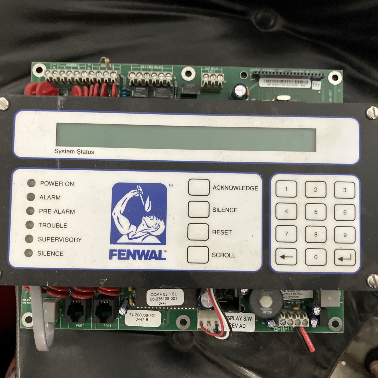 Kidde Fenwal Main Control Panel 74-200008-701~AR-5800 SIGNAL SYSTEM CONTROL UNIT
