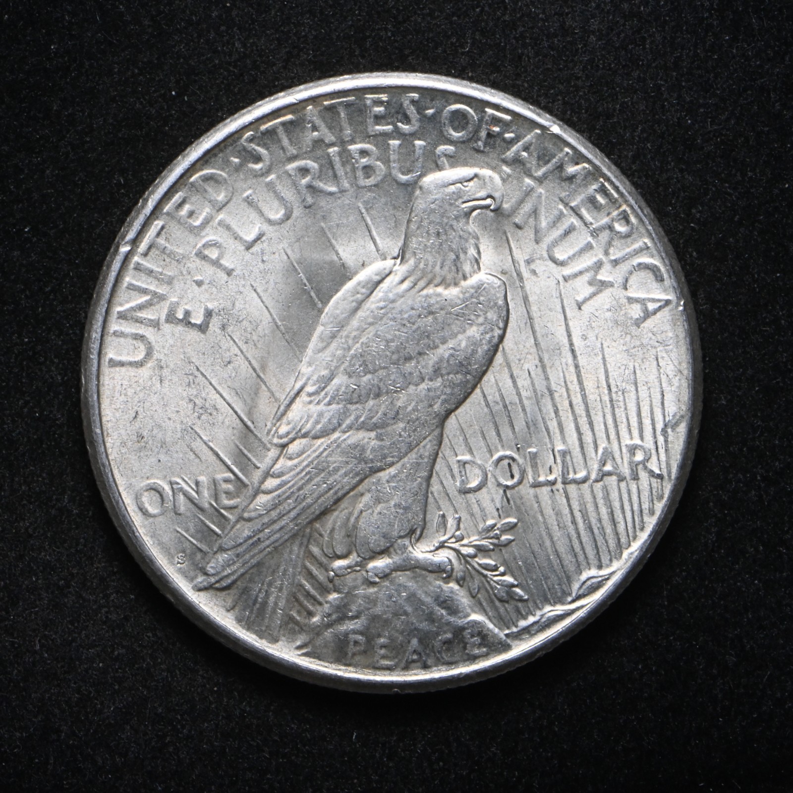 1922-S Peace Silver Dollar BU (cn16860)