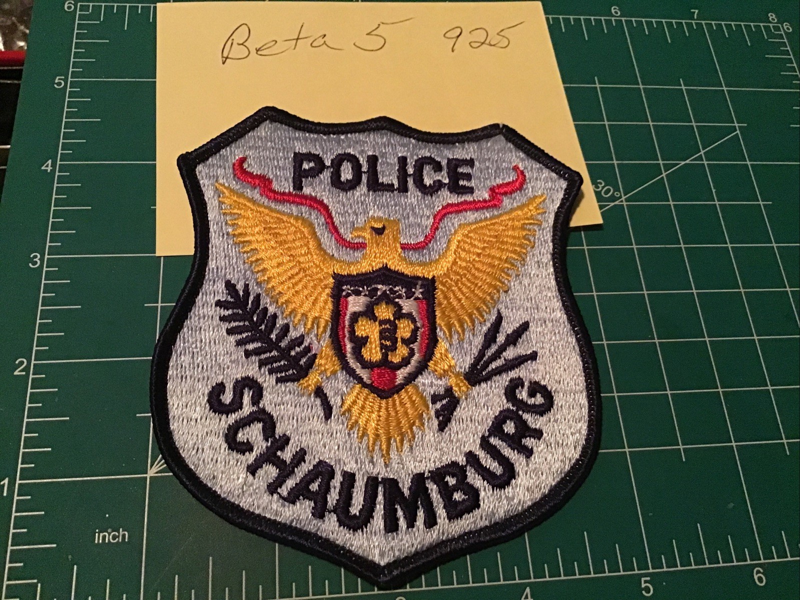SCHAUMBURG ILLINOIS IL POLICE PATCH