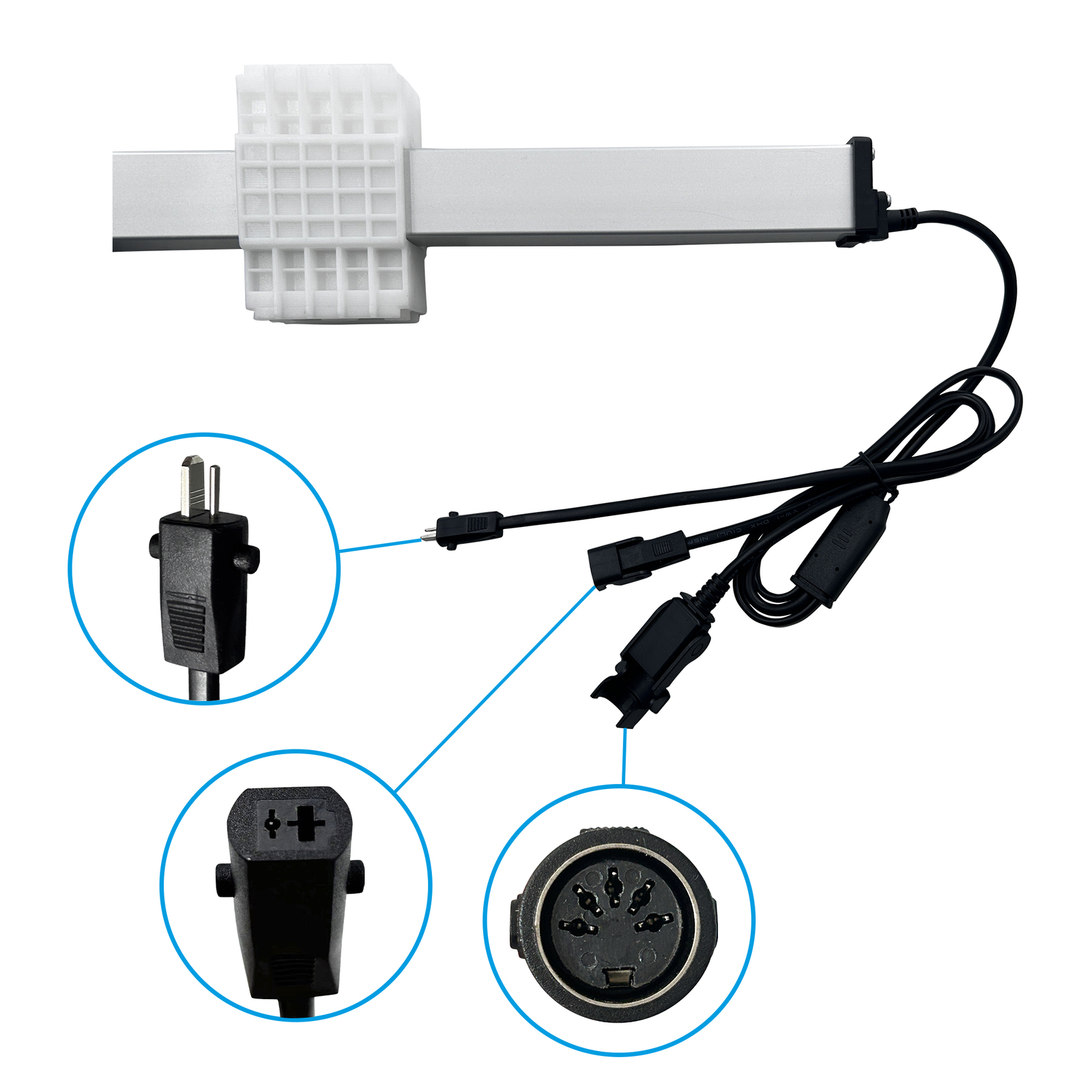 Emomo Motor 3MTR 3MR157-203TB Power Recliner Linear Actuator for Sofa Lift Chair