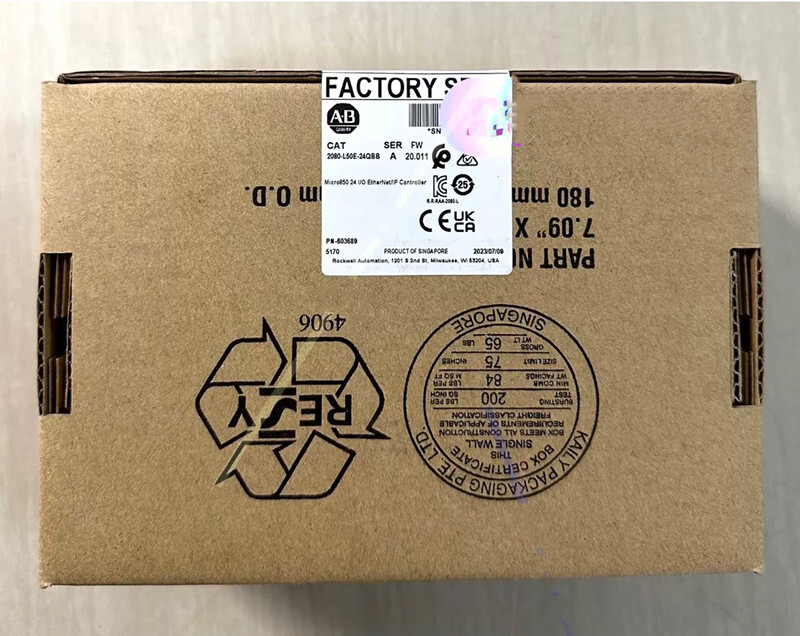 NEW  2080-L50E-24QBB Micro850 24 I/O EtherNet/IP Controller
