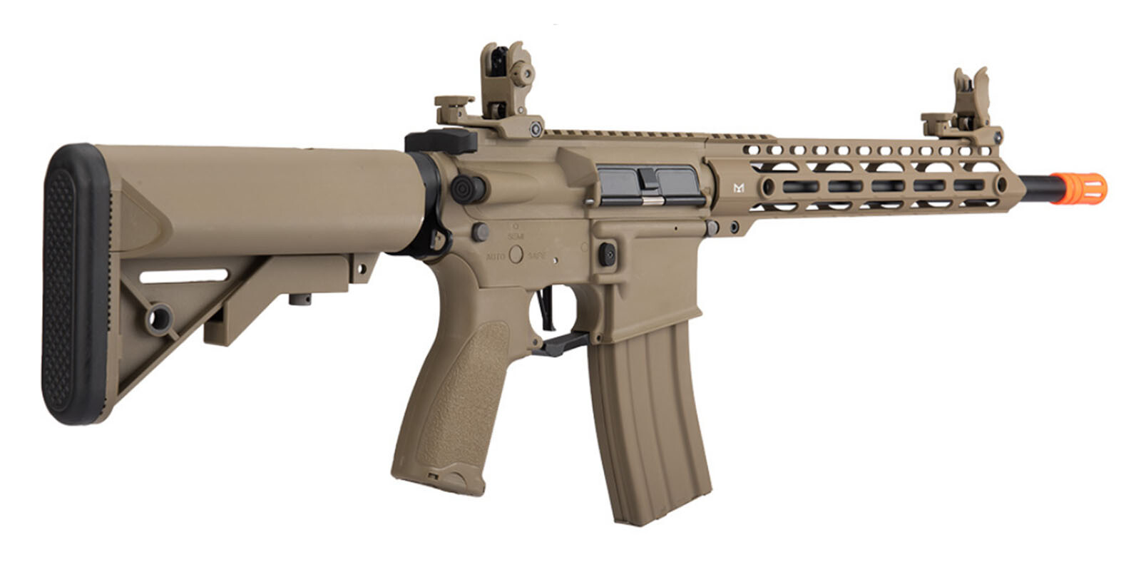 Lancer Tactical Enforcer Hybrid Gen 2 BLACKBIRD AEG Tan AirSoft Rifle Gun 395FPS
