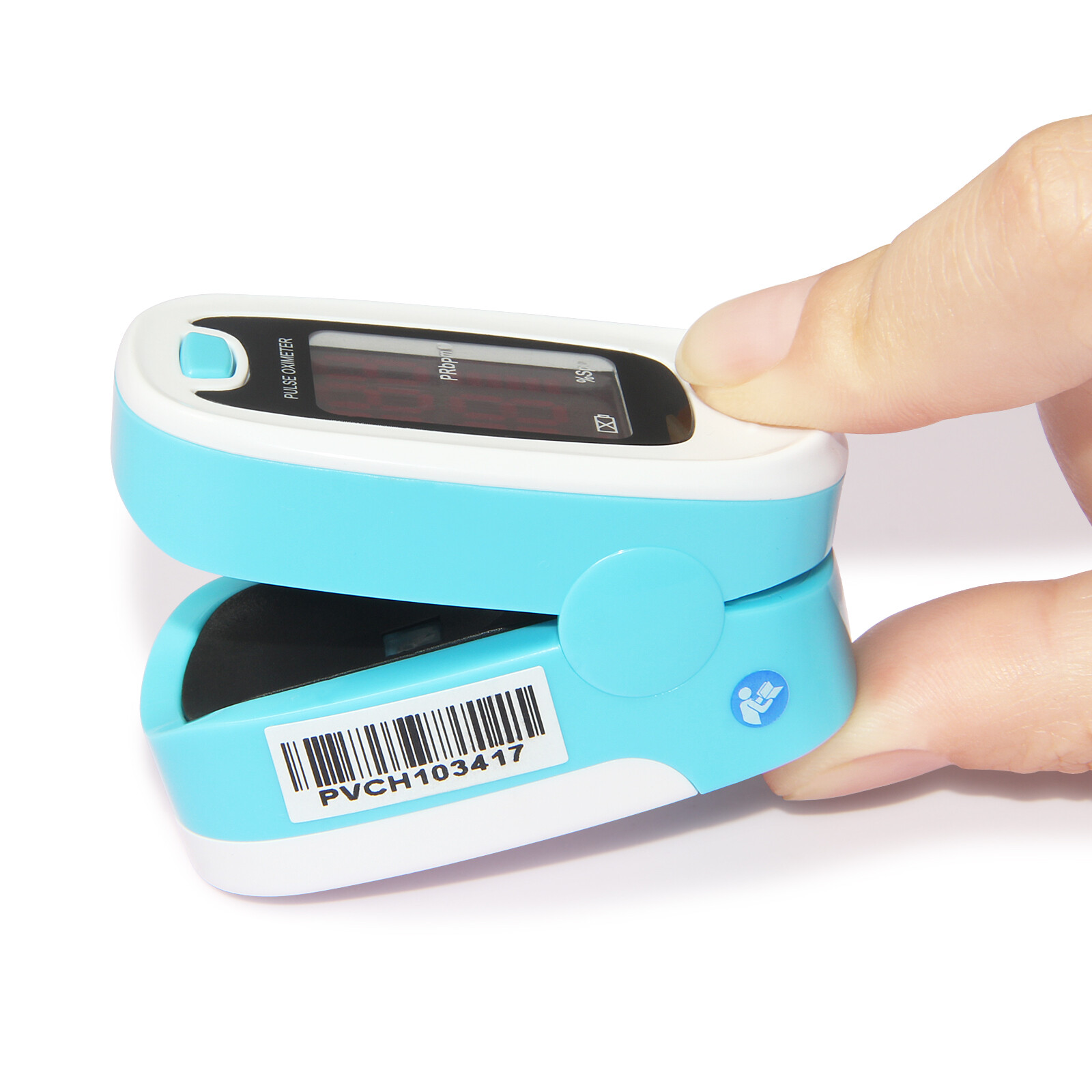 FAST Fingertip Pulse Oximeter Blood Oxygen meter SpO2 Heart Rate Patient Monitor