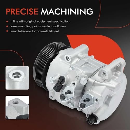 A/C Compressor with Clutch Compatible with Scion tC 2.5L 2011-2016 Coupe