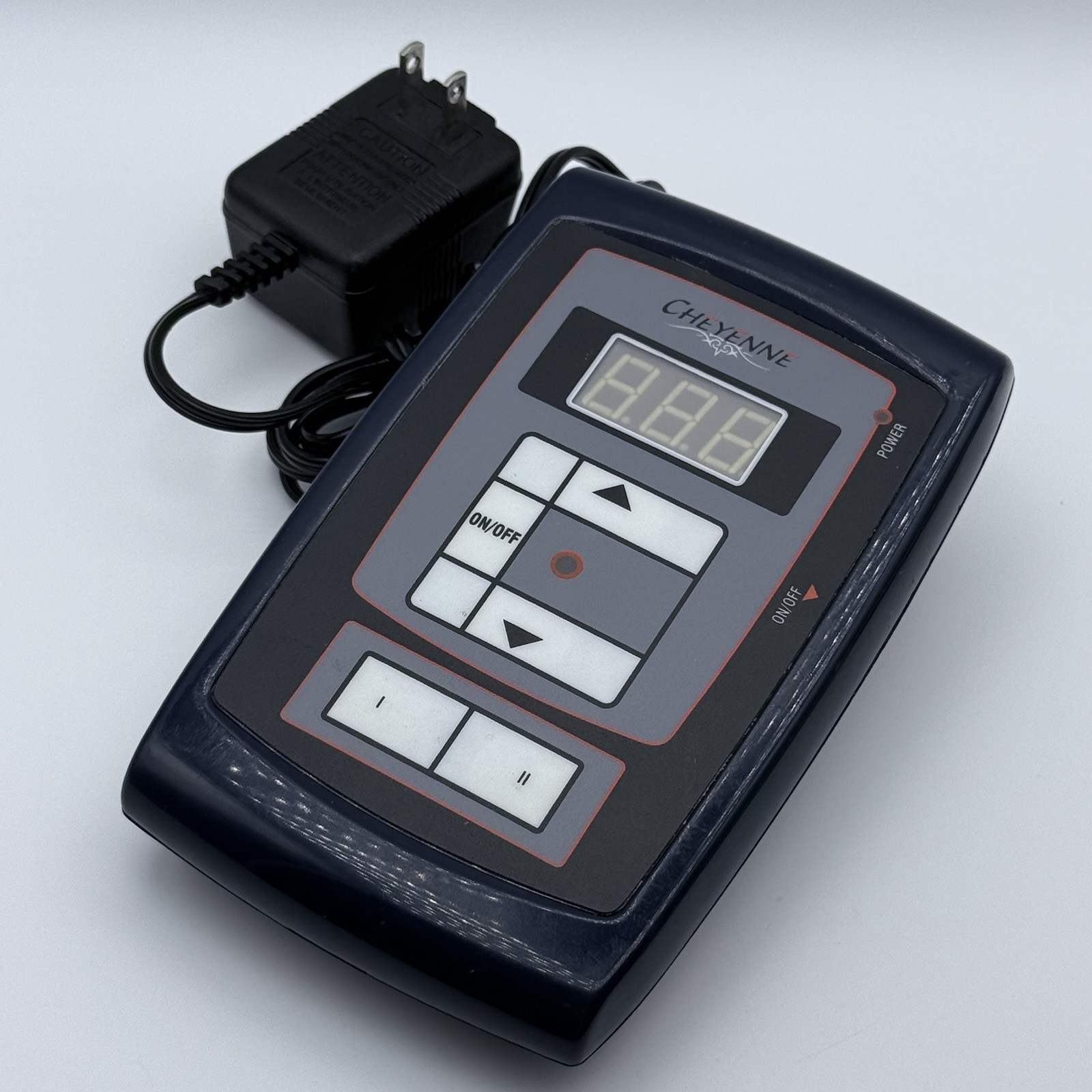 Tattoo Power Supply Cheyenne Diamond PU II With Power Adapter Powers On
