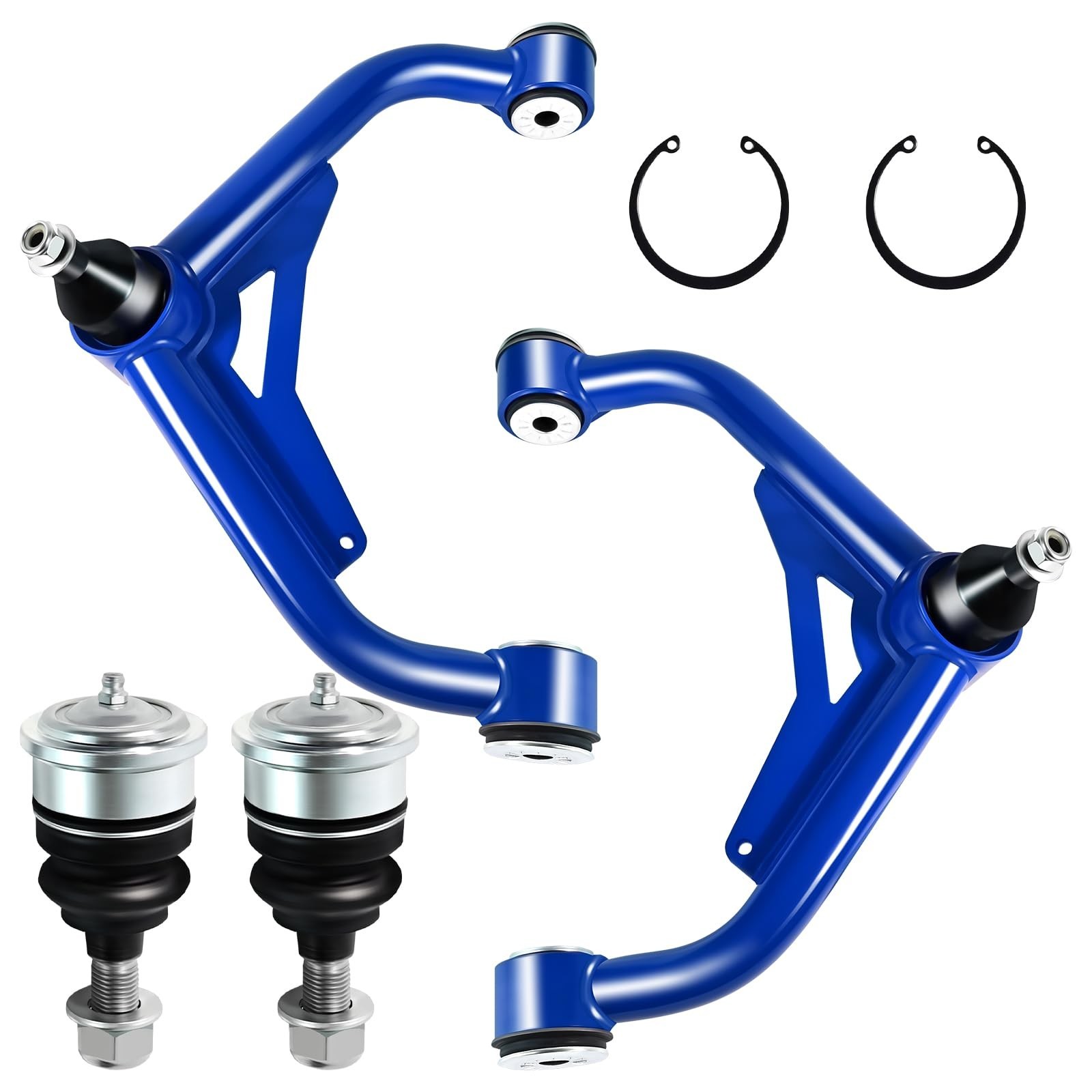 2-4inch Upper Control Arms Compatible with 2001-2010 Chevy Silverado & GMC Si...