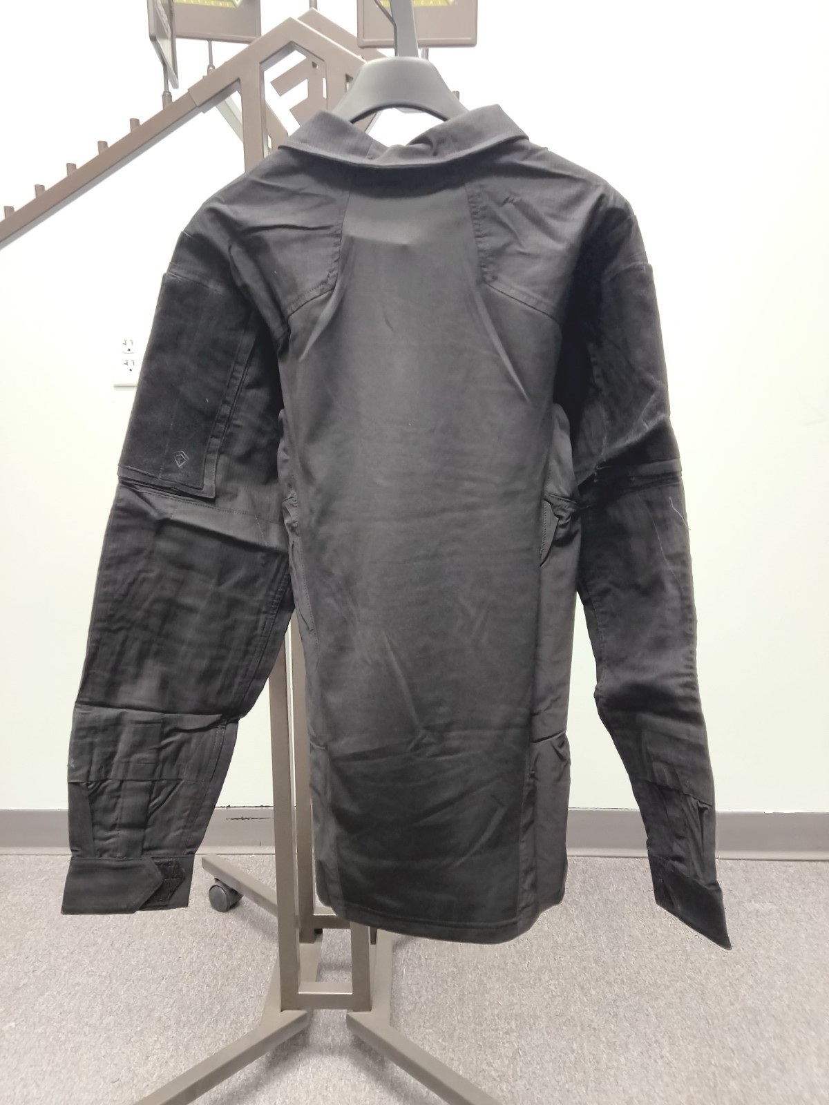 NWT First Tactical Men's Defender LS Shirt Small/Reg Black