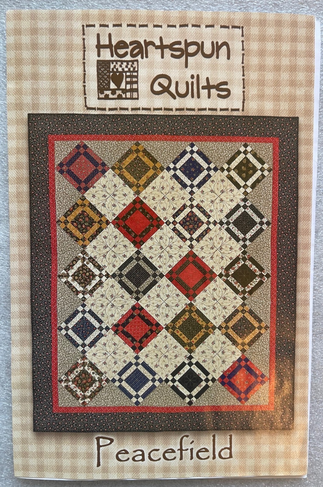 HEARTSPUN QUILTS, PEACEFIELD, #227 56" X 67"