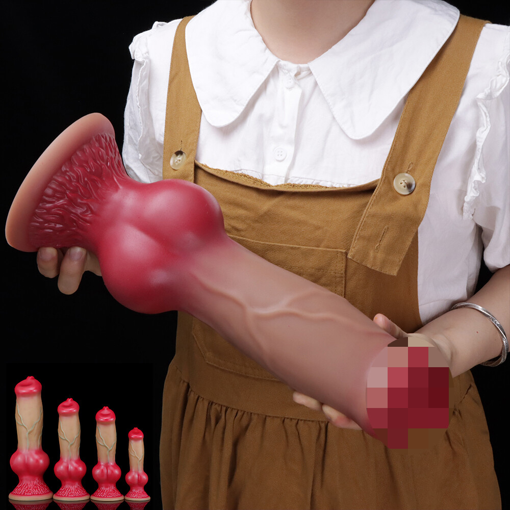 4 Size XXXL Realistic Big Knot Dildo Thick Penis Large Dildos Anal Plug