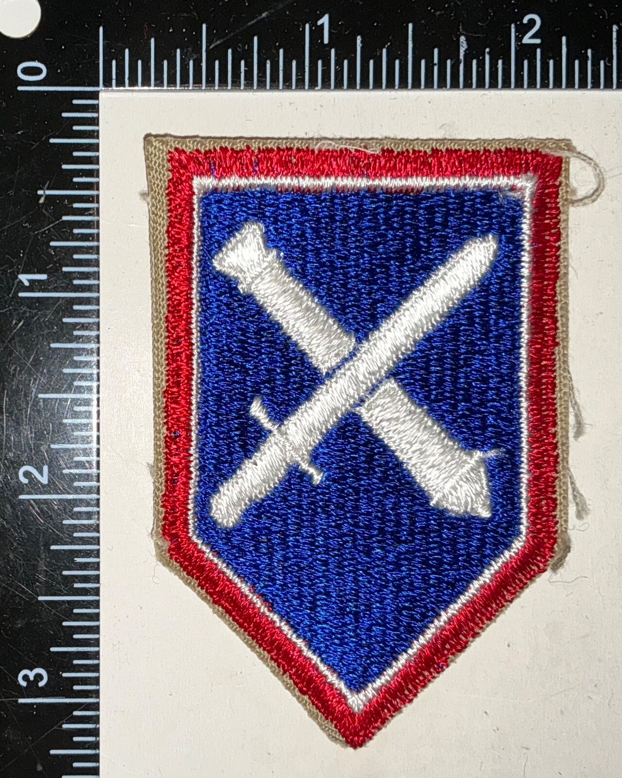 Post WWII Korean War US Army 75th RCT Regimental Combat Team Patch