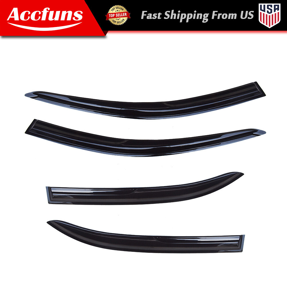 For Toyota Corolla 4DR 2003-2008 Sedan Window Visor Sun Rain Guard Vent Shade