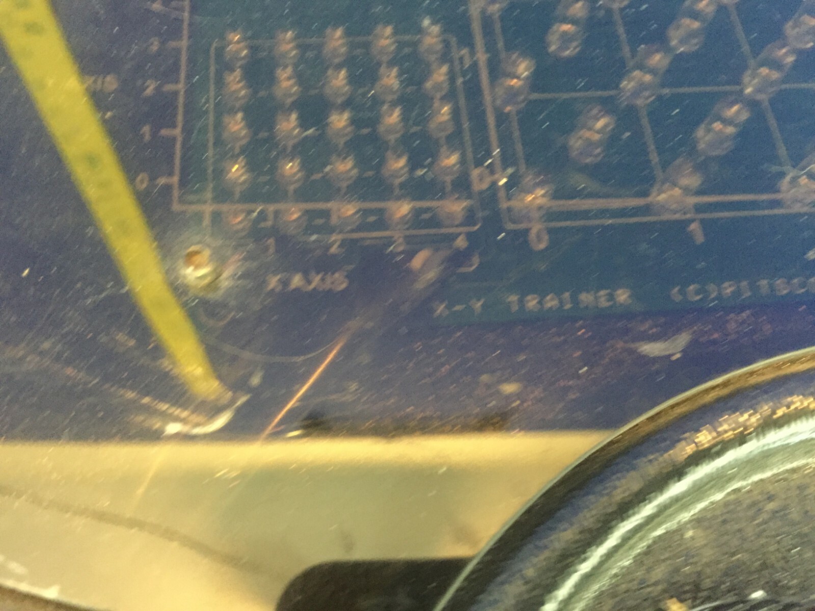 Pitsco Sam Trainer Board Robotic Arm Base