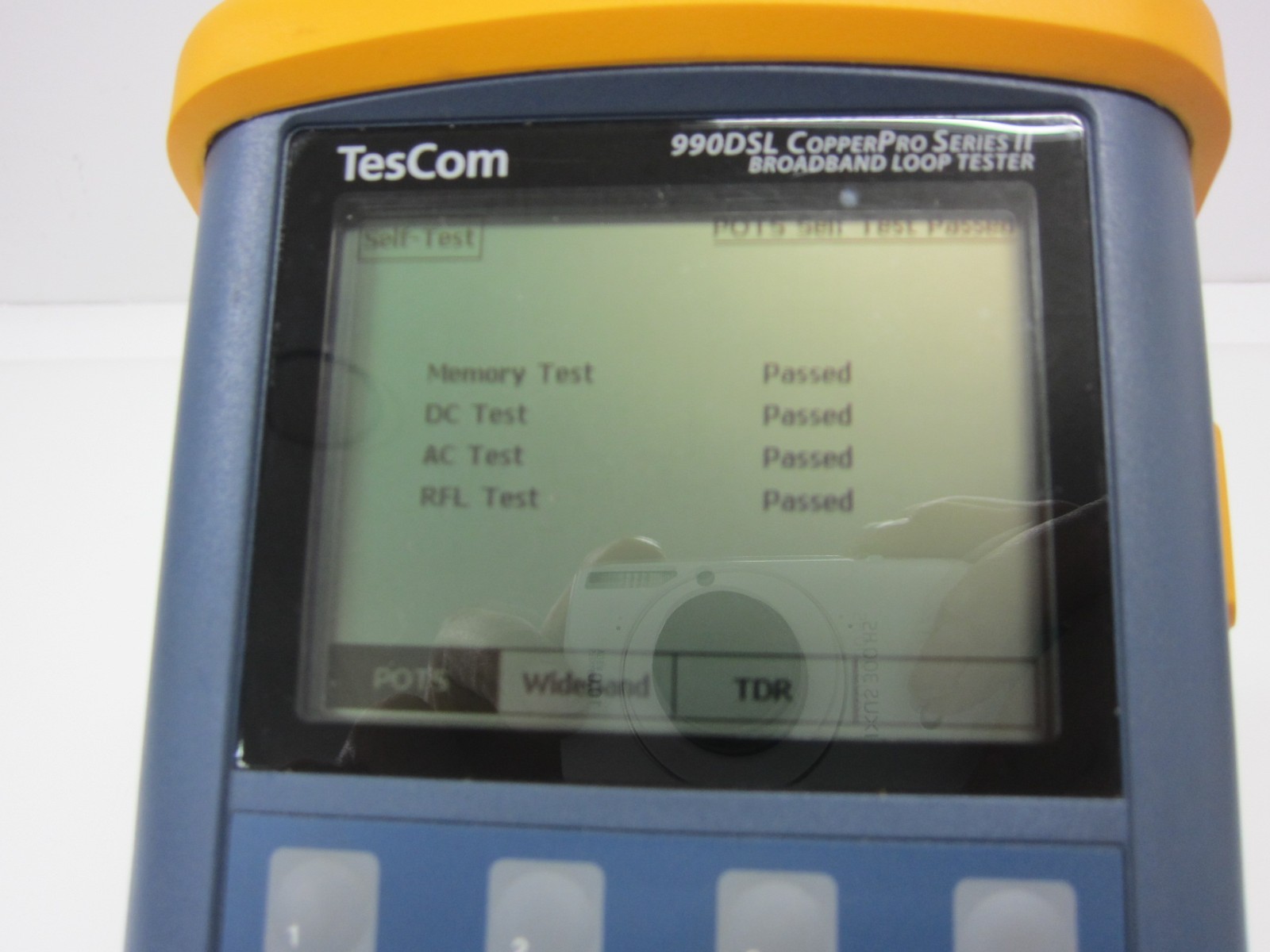 TESCOM Fluke 990DSL CopperPro BROADBAND LOOP TESTER,TDR 990LT, w/leads & case