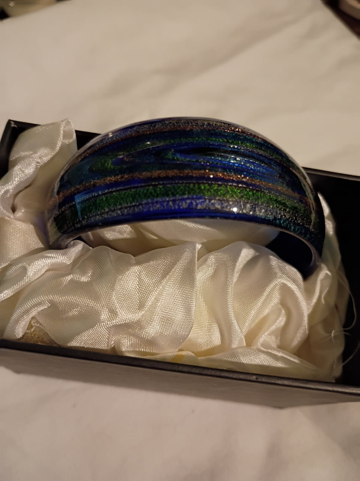 Art Glass Cuff Bracelet