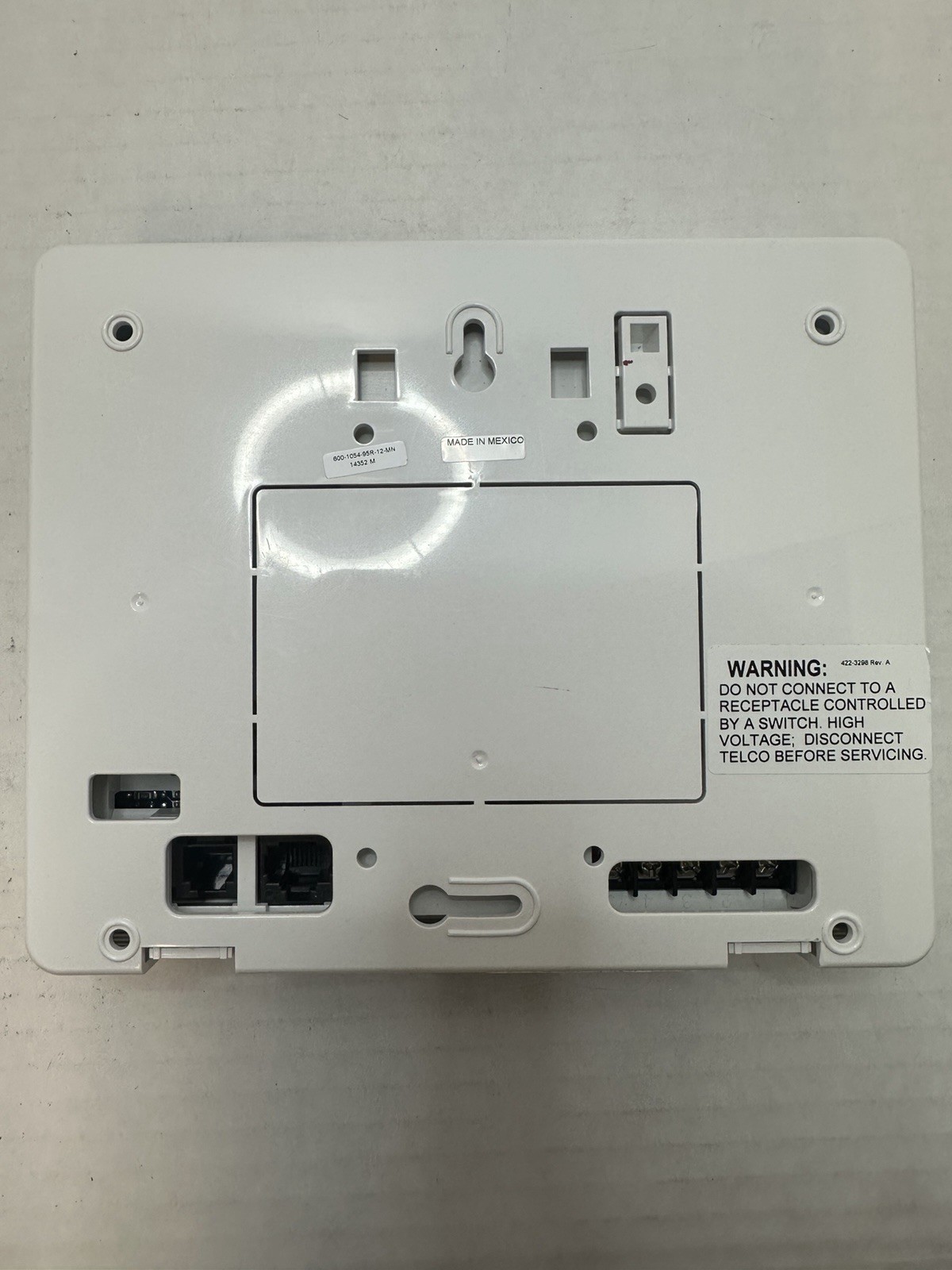 Interlogix Simon XTi Control Panel with transformer 600-1054-95R-12