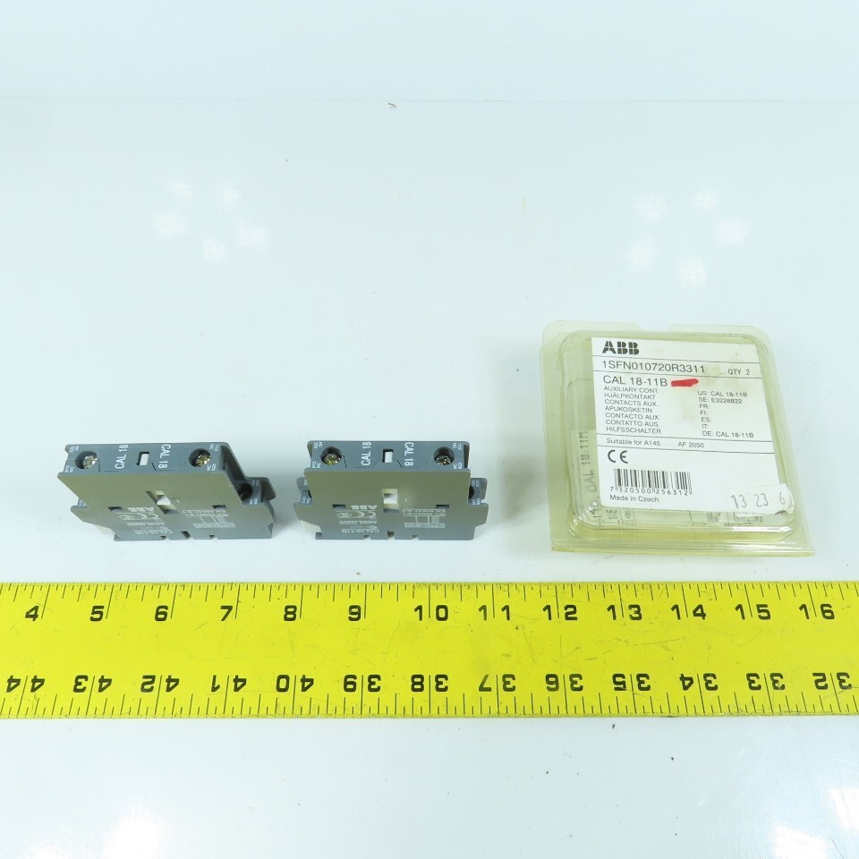 ABB 18-11B Auxiliary Contacts For A145 -à AF 2050 Lot Of 2