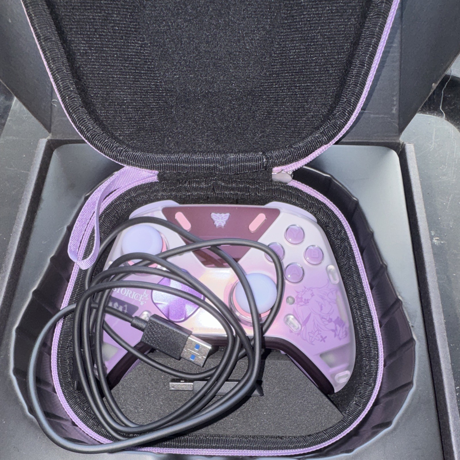 miHoYo Honkai: Star Rail Castorice Elite Controller Bundle Case USB Cable