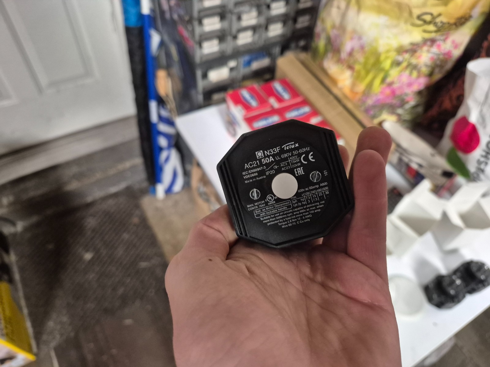 Benedict 3-Pole Off Switch 43.0002.0417 N33F-E Main Switch