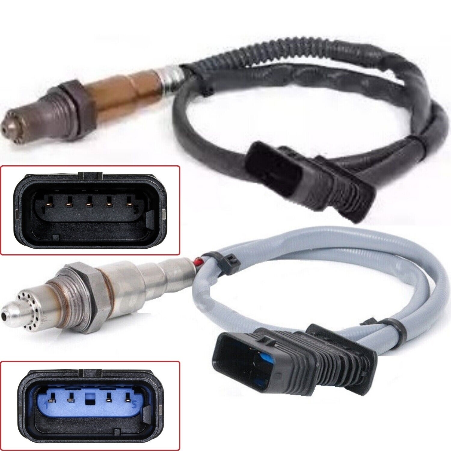 2PCS Oxygen Sensor For Mini Cooper Countryman 2017-2019 1.5L 2.0L Up+Downstream