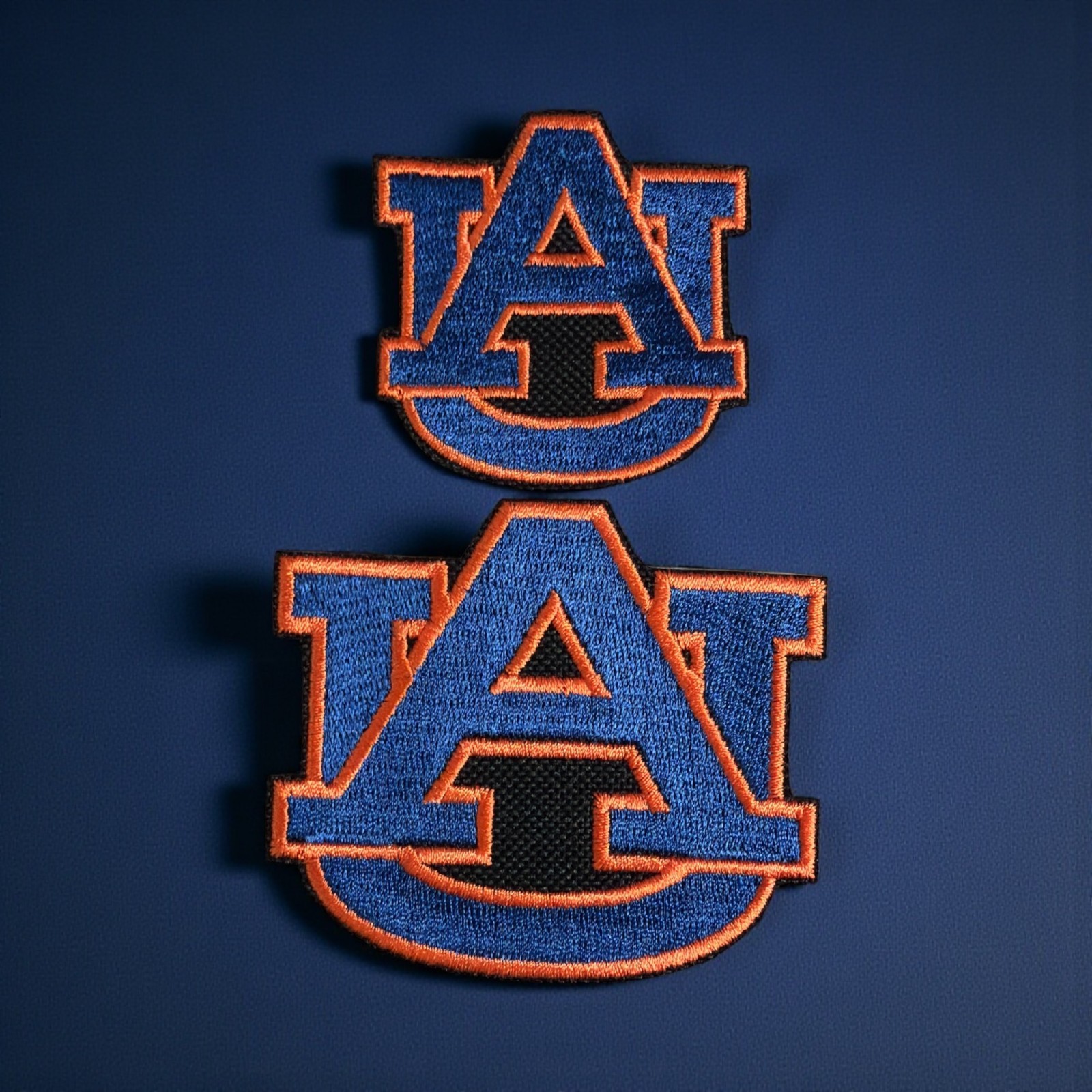 Auburn Tigers Embroidery Patch Multi sizes 2" x 2" - 3" X 2.5"
