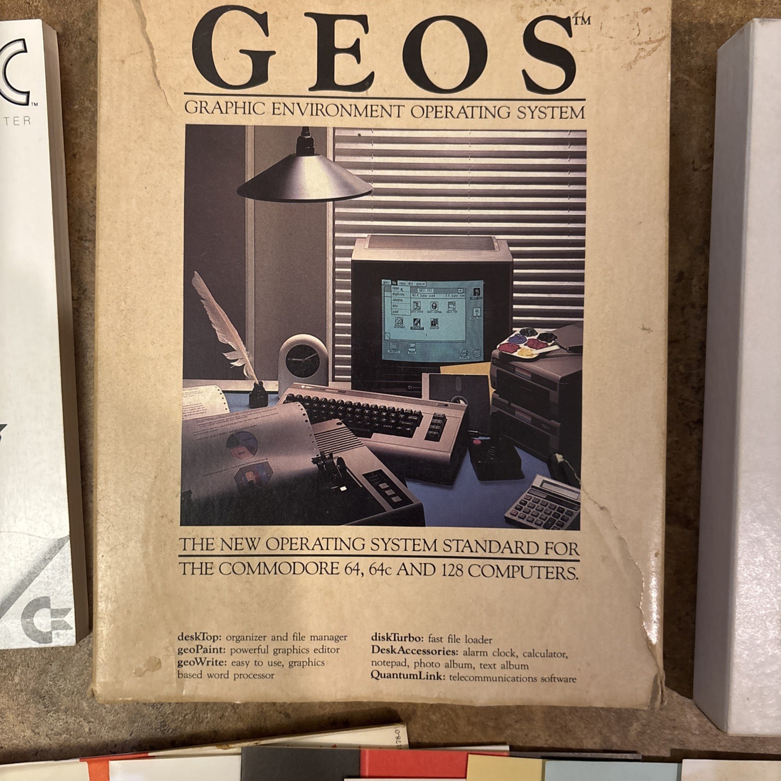 GEOS Graphic Environment Operating System (Commodore 64 / 128) Berkley Softworks