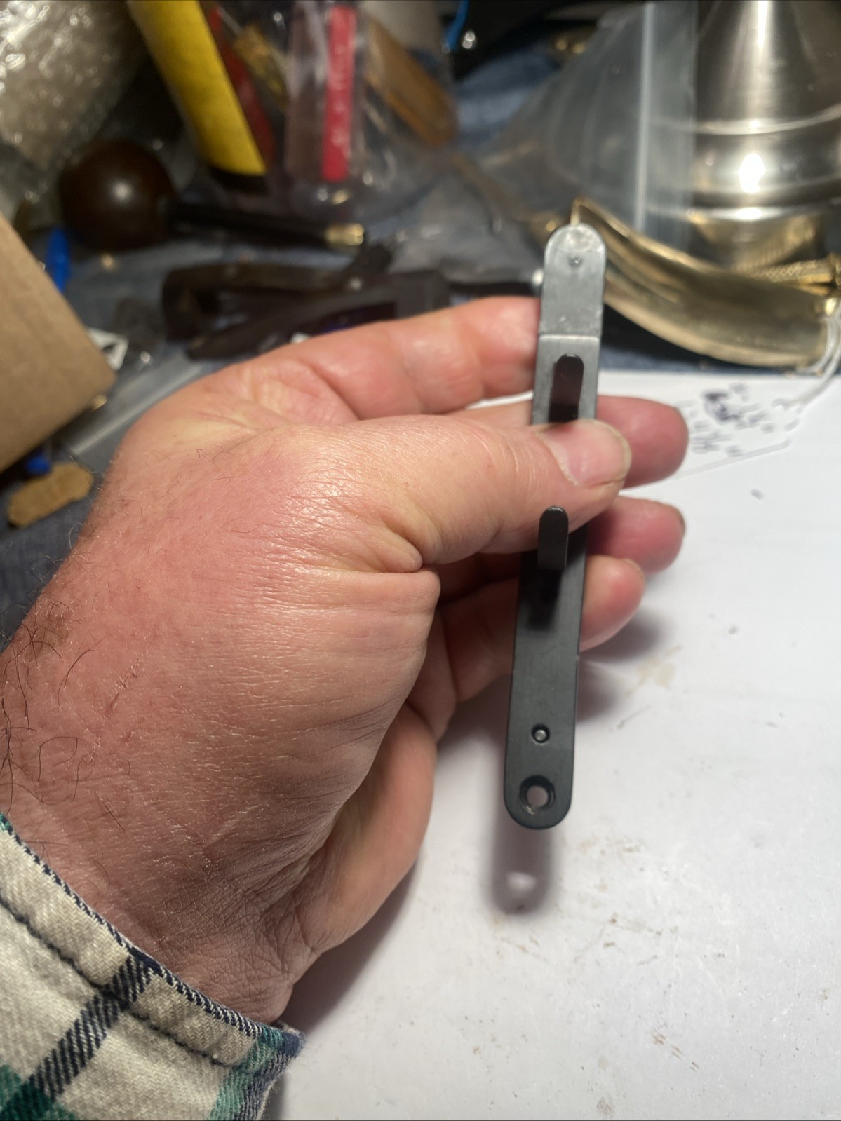 New Lyman Double Set Trigger Assembly and Screw.