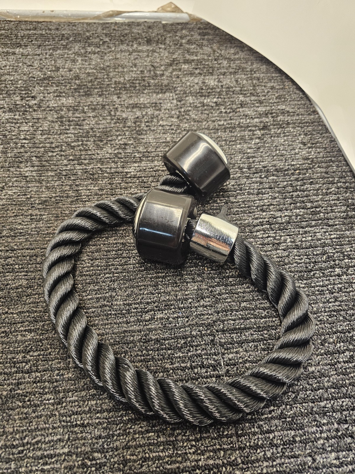 (QTY 2) Soleza Tricep Rope Cable Attachment, Rope Pull Down Attachment